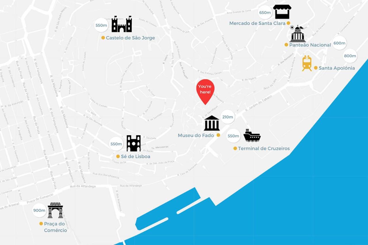 Romantic Alfama Getaway Lisboa Екстериор снимка